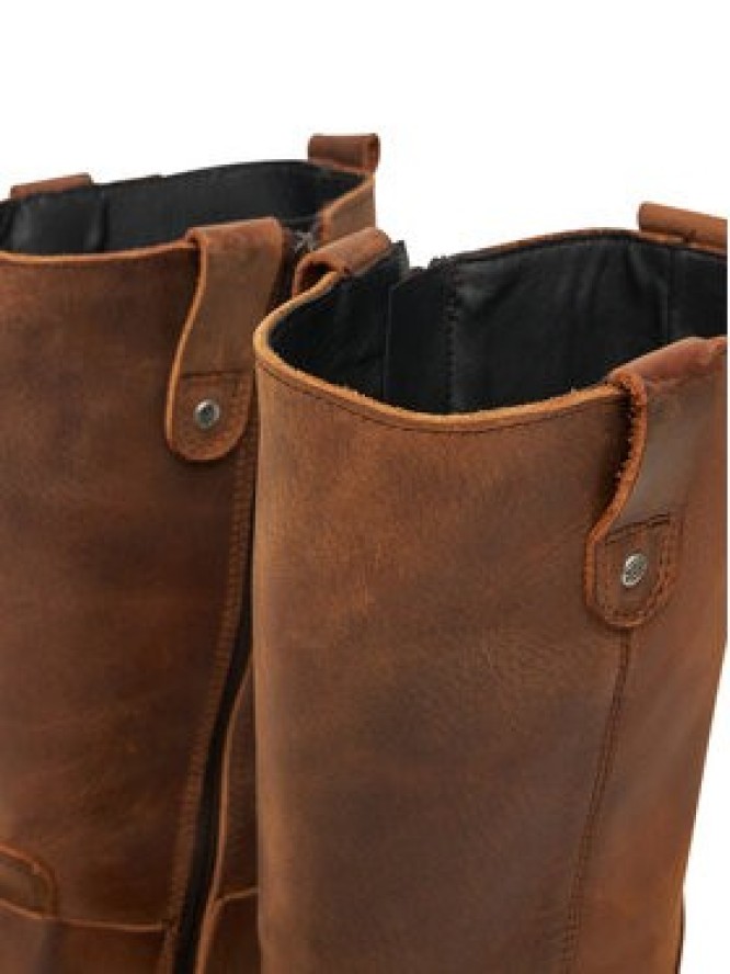 NEW ROCK Kozaki M-7610-C2 Brązowy