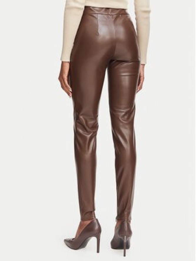 Guess Legginsy W4BB18 WGIK0 Khaki Slim Fit