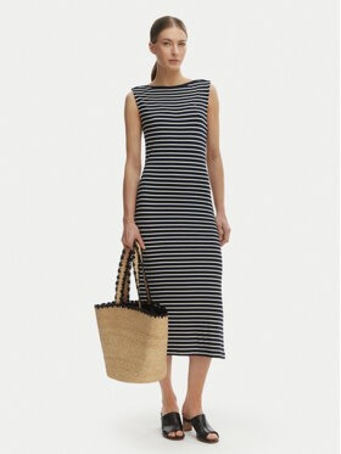 Tommy Hilfiger Sukienka codzienna WW0WW49311 Granatowy Slim Fit