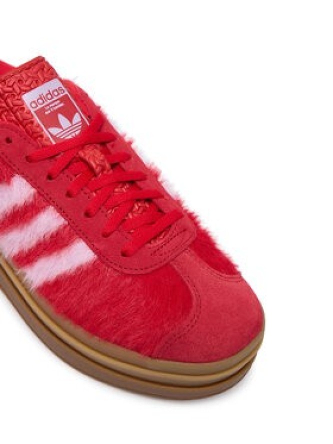 adidas Sneakersy Gazelle Bold JS3905 Bordowy