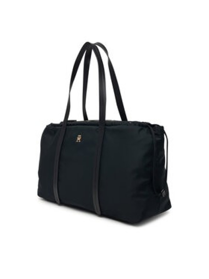 Tommy Hilfiger Torebka Th Soft Nylon Hobo AW0AW18994 Czarny
