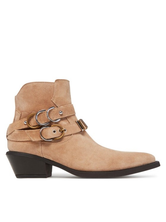 PINKO Kowbojki Tex 13 SD0343 P002 Beżowy