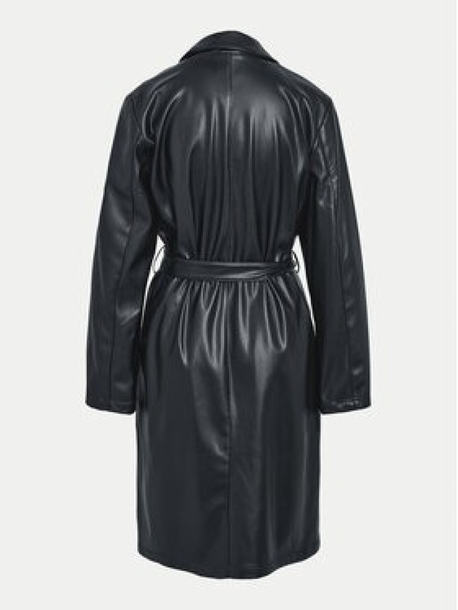 Noisy May Płaszcz przejściowy Cora 27028634 Czarny Regular Fit