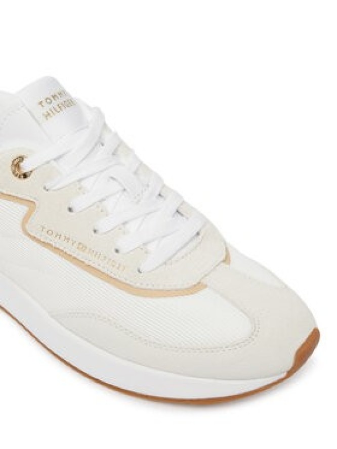 Tommy Hilfiger Sneakersy Th Retro Runner Mix FW0FW09410 Biały