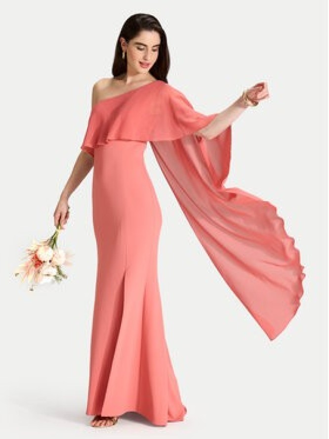 Swing Sukienka wieczorowa 5AJ03500 Koralowy Regular Fit