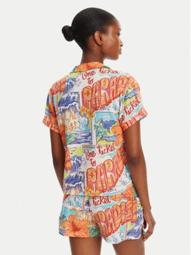 Banana Moon Koszula Sienna Aquafies MKA10 Kolorowy Regular Fit