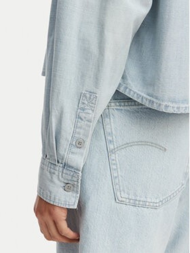 G-Star Raw Koszula jeansowa Resort D29076-E356 Niebieski jasny Relaxed Fit