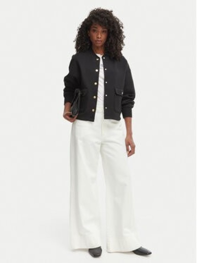 Tommy Hilfiger Kurtka przejściowa WW0WW48730 Czarny Relaxed Fit