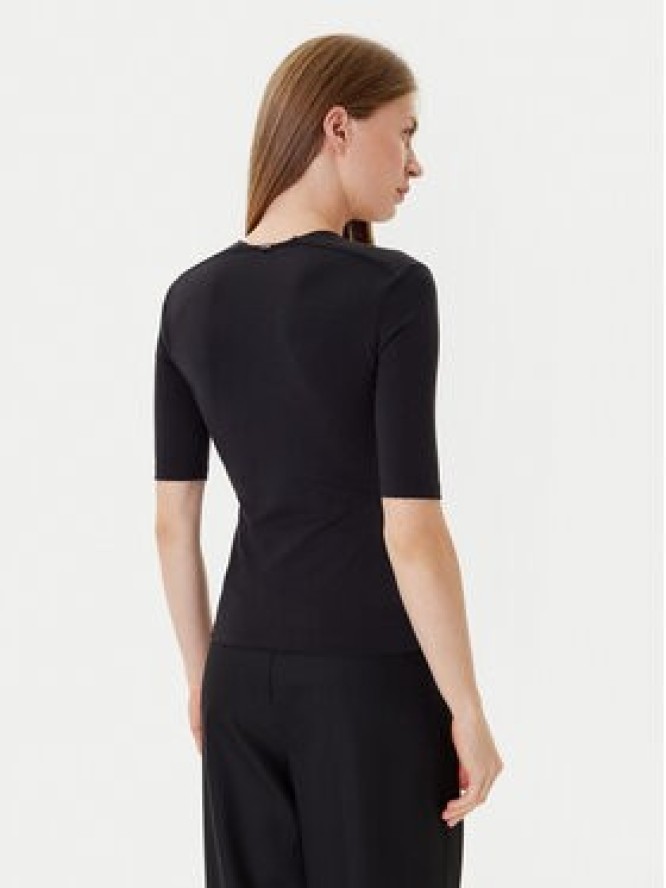 BOSS Bluzka Egamma 50541894 Czarny Slim Fit