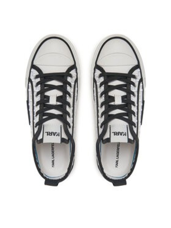 KARL LAGERFELD Trampki Kampus Max III KL60615 Biały
