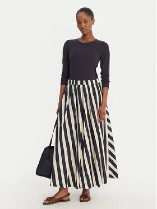 Weekend Max Mara Spódnica midi Duomo 2615101022 Granatowy Regular Fit