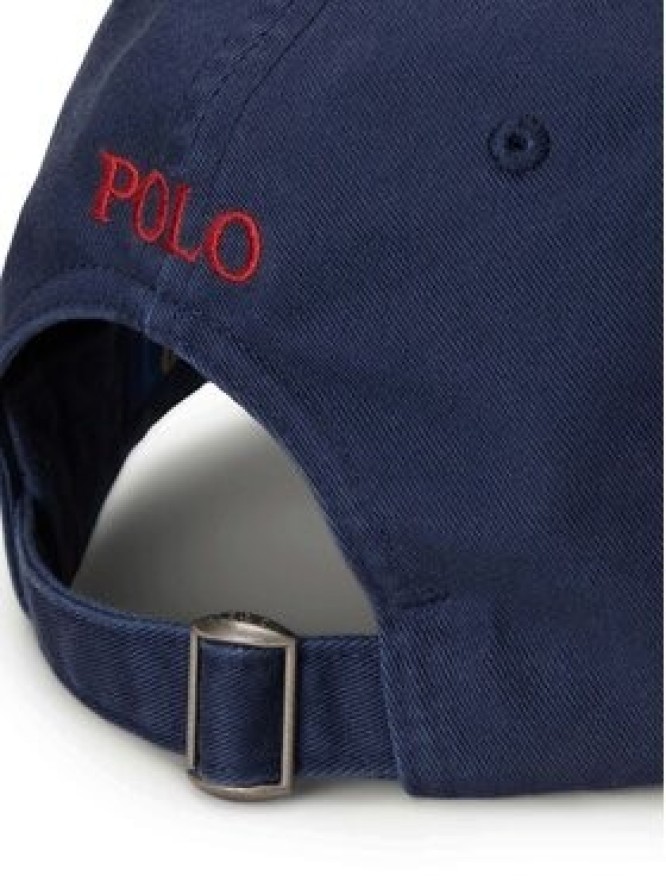 Polo Ralph Lauren Czapka z daszkiem 211912843021 Granatowy