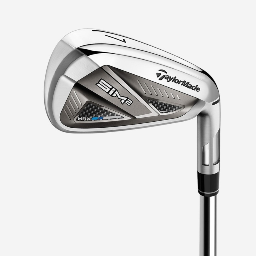 Kije golfowe zestaw ironów Taylormade Sim2 Max regular stal dla praworęcznych