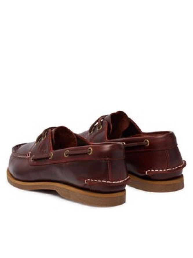 Timberland Półbuty Classic Boat TB0A2Q9XEIW1 Bordowy