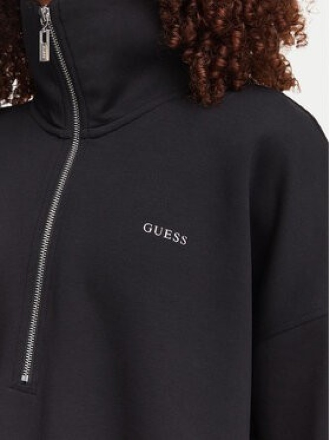 Guess Bluza V6YQ25 K4801 Czarny Regular Fit
