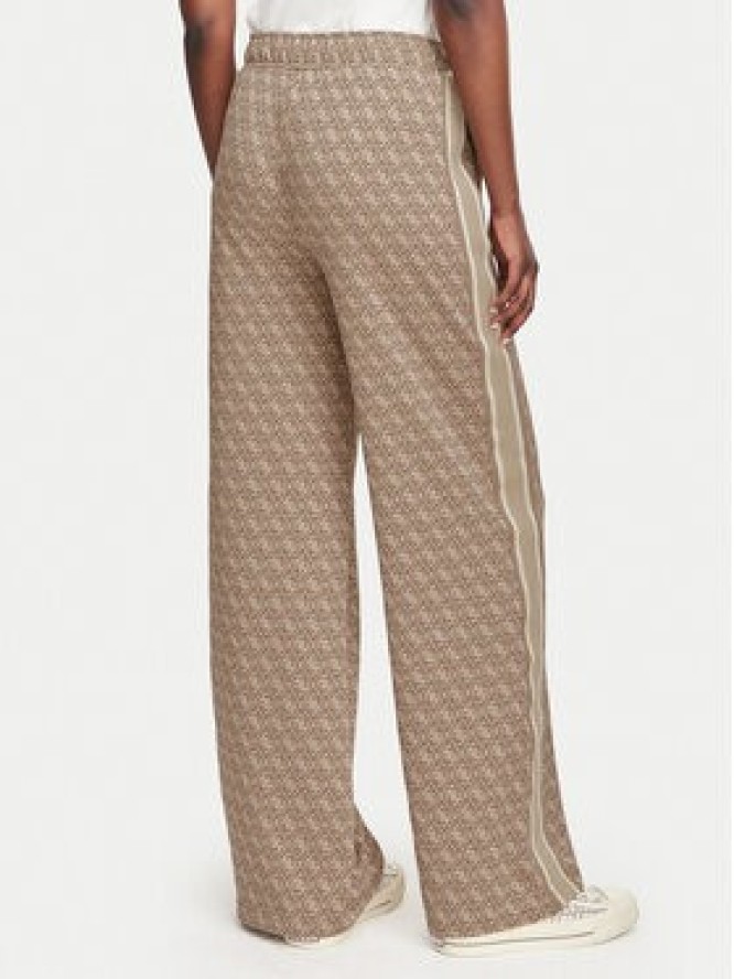Guess Spodnie dresowe V6YB27 K5181 Brązowy jasny Relaxed Fit