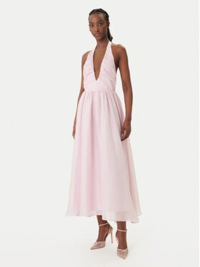 Bardot Sukienka koktajlowa Dorota Halter Neck 60206DB Różowy Regular Fit