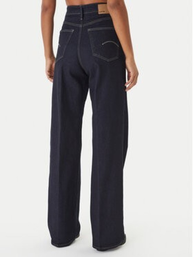 G-Star Raw Jeansy Deck 2.0 D23591-E205 Granatowy Wide Leg