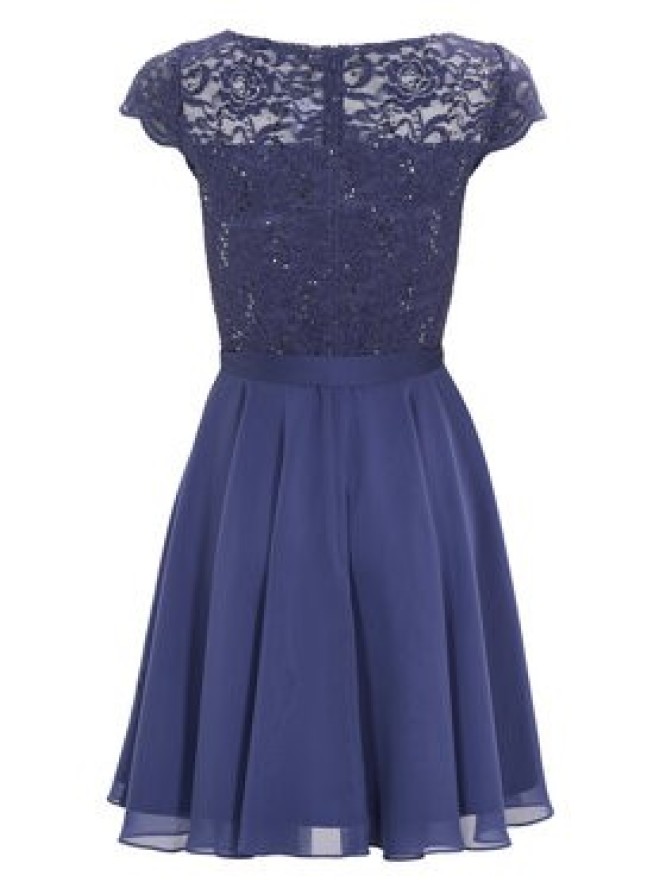 Swing Sukienka koktajlowa 77760510 Niebieski Regular Fit