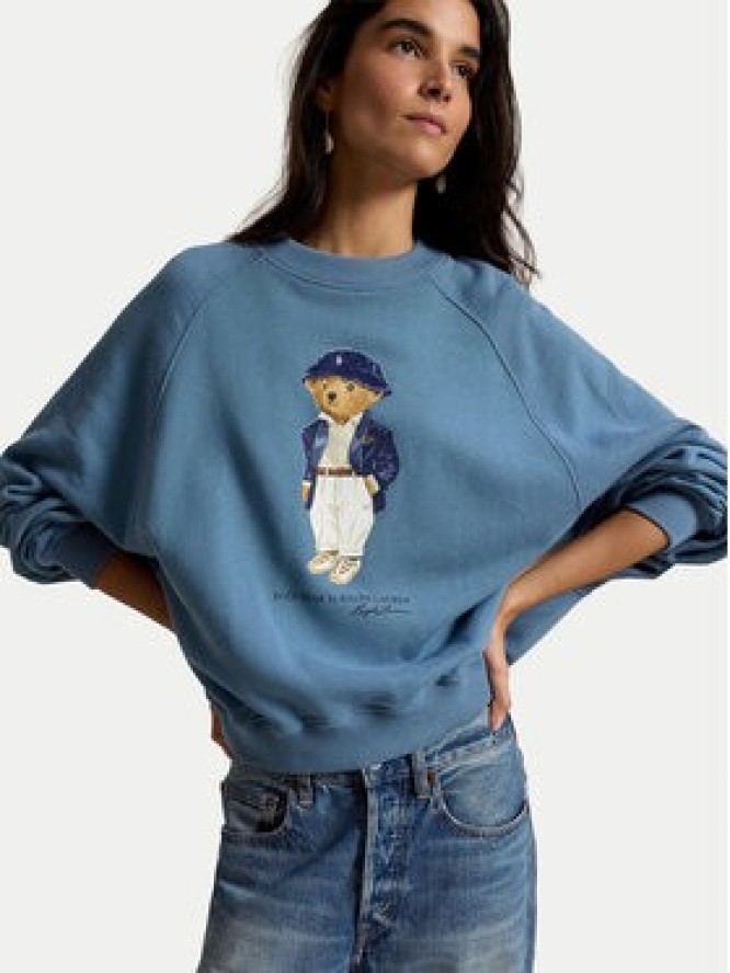 Polo Ralph Lauren Bluza 211B17778001 Niebieski Regular Fit