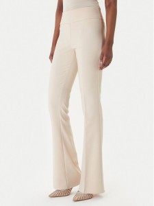 Rinascimento Spodnie materiałowe CFC0127876003 Beżowy Slim Fit