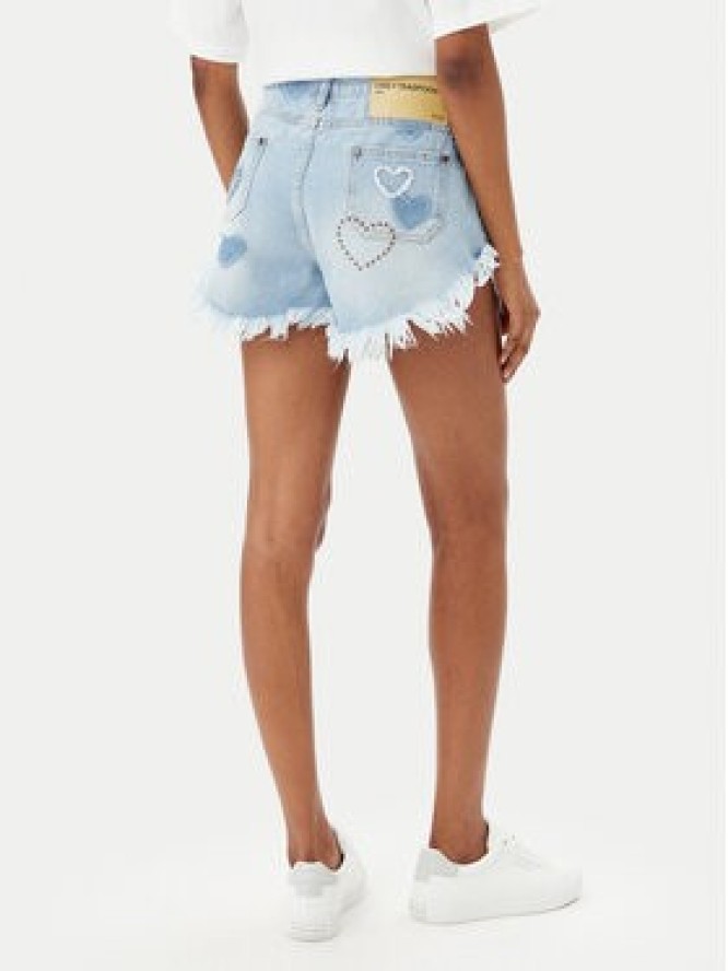 One Teaspoon Szorty jeansowe Retro Dukes 26849 Niebieski Relaxed Fit