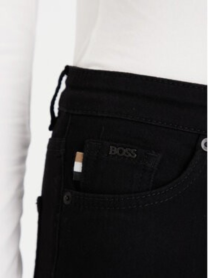 BOSS Jeansy Maye 50489812 Czarny Skinny Fit