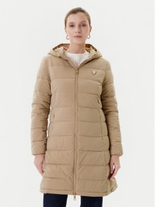 Guess Kurtka zimowa V4YL05 WF3X0 Beżowy Regular Fit