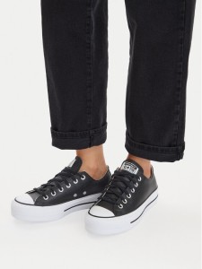 Converse Trampki Ctas Lift Clean Ox 561681C Czarny