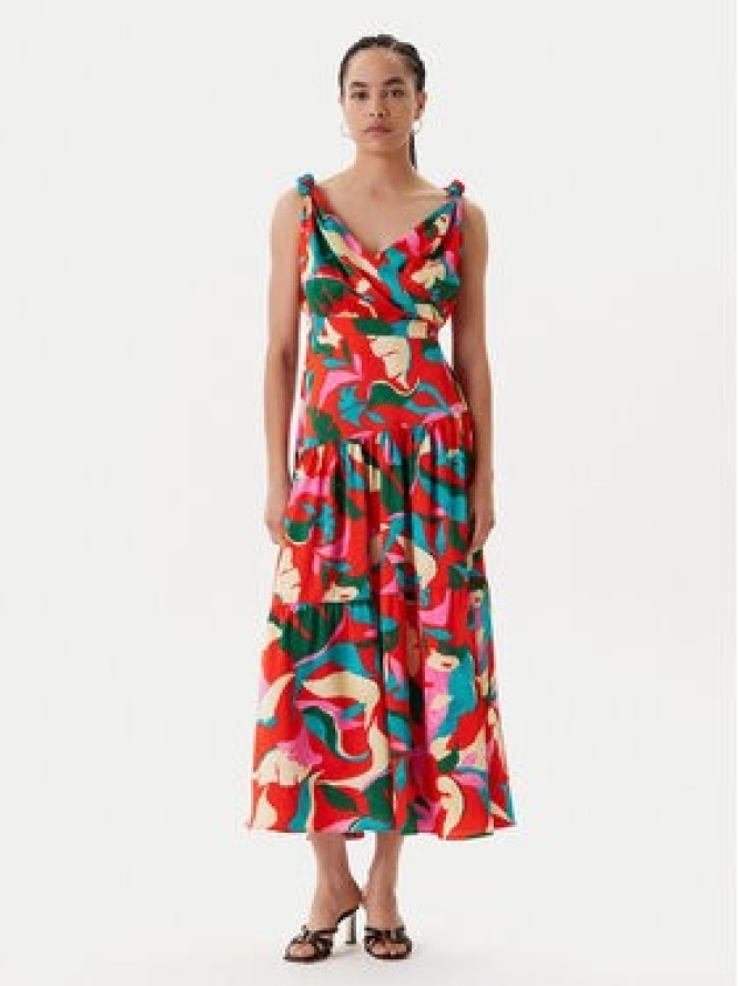 Morgan Sukienka letnia 251-RBY.F Kolorowy Straight Fit