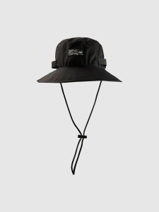 4F Kapelusz trekkingowy bucket hat uniseks - czarny L/XL (60cm)