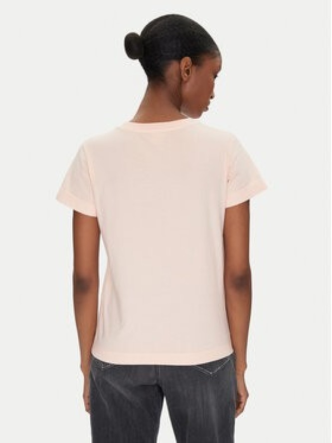 PINKO T-Shirt 100373 A228 Różowy Regular Fit