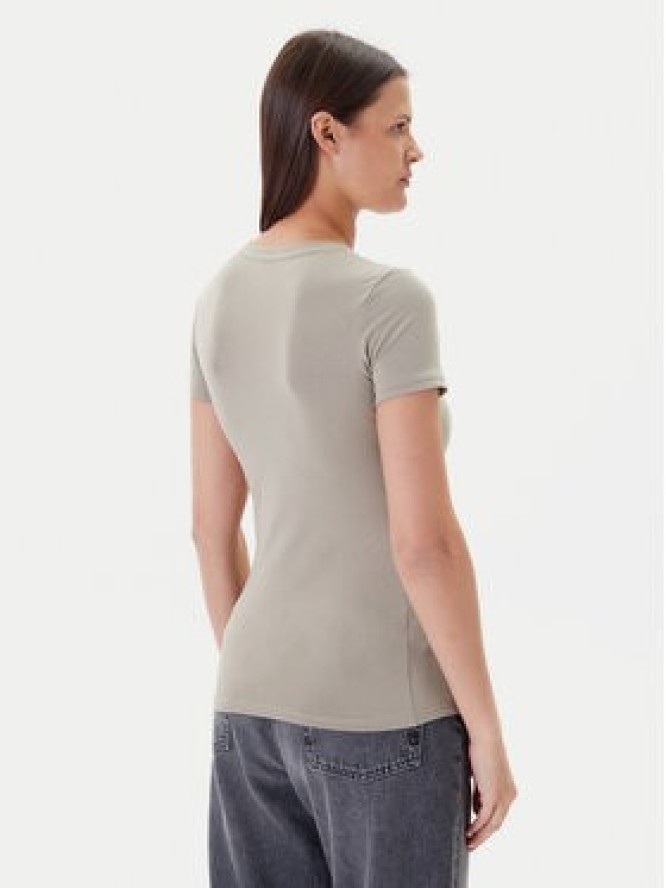 Guess T-Shirt W2YI45 J1314 Khaki Slim Fit