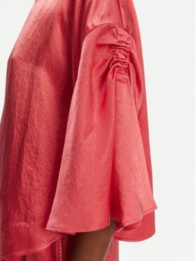 PINKO Bluzka 104671 A2BU Koralowy Relaxed Fit