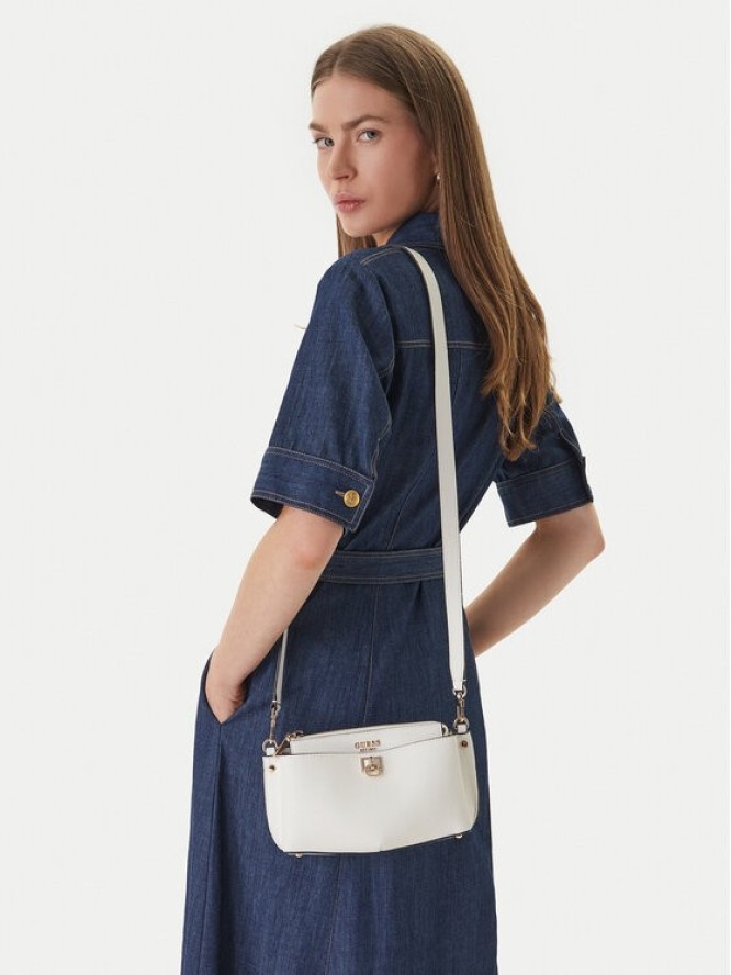 Guess Torebka Bianca Mini HWBG99 07720 Biały