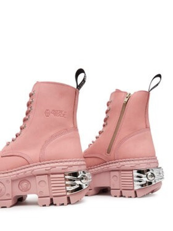 NEW ROCK Trzewiki M-WALL083C-C11 Różowy
