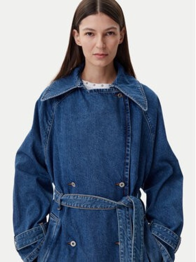 HUGO Trencz Garena 50532056 Niebieski Relaxed Fit