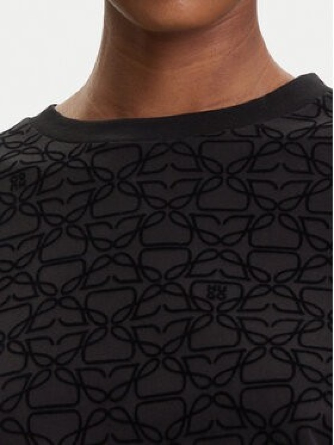 HUGO Bluza 50545210 Czarny Regular Fit