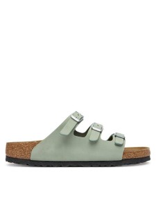 Birkenstock Klapki Florida 1030319 Zielony