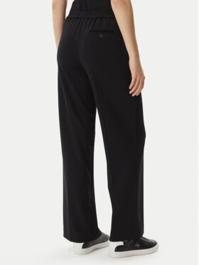 Calvin Klein Spodnie materiałowe LV044F648G Czarny Wide Leg