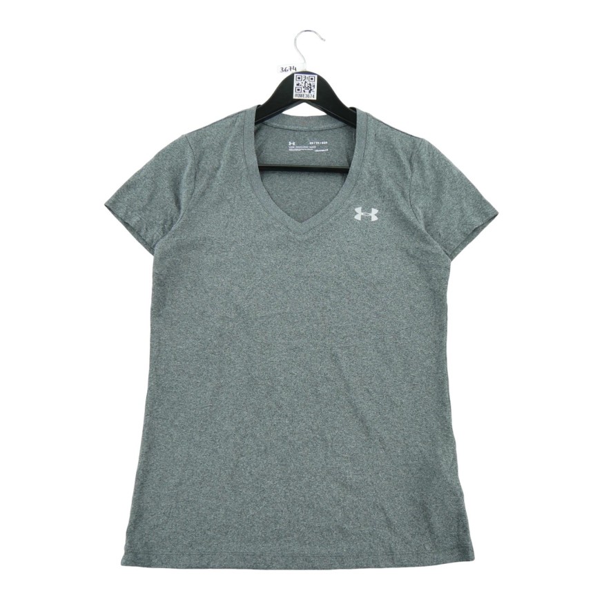 Second life - Under Armour T-shirt damski Heatgear krótkie rękawy - Jak nowy