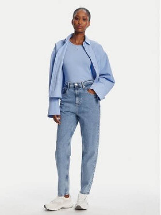 Tommy Jeans Jeansy DW0DW21392 Niebieski Mom Fit