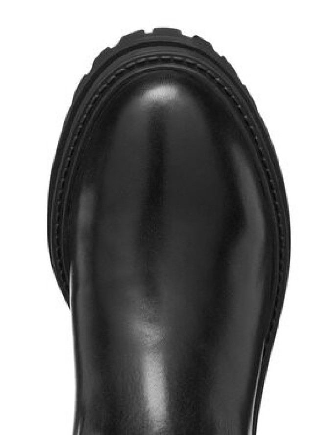 Geox Kozaki D Iridea D56HRF 0KB43 C9999 Czarny