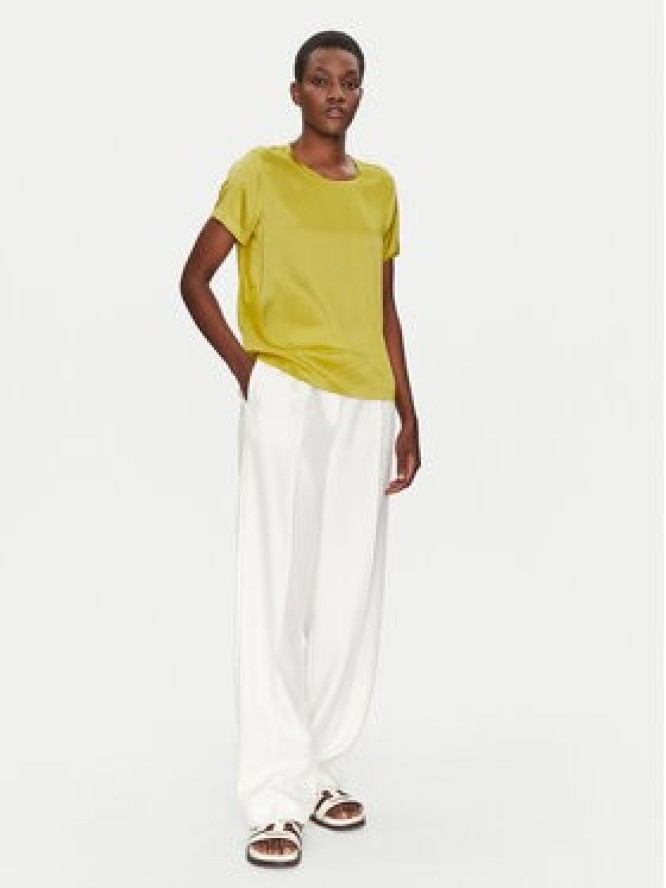 ViCOLO Bluzka TD0007 Zielony Relaxed Fit