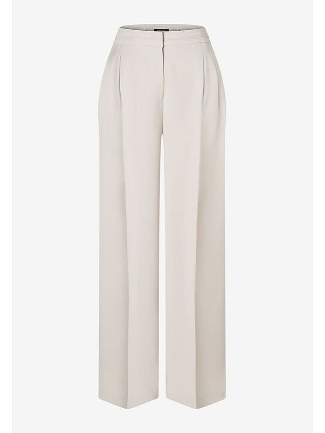 More & More Spodnie w kolorze kremowym rozmiar: 38