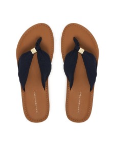 Tommy Hilfiger Japonki Th Ltr Footbed Summer Sandal FW0FW09194 Granatowy