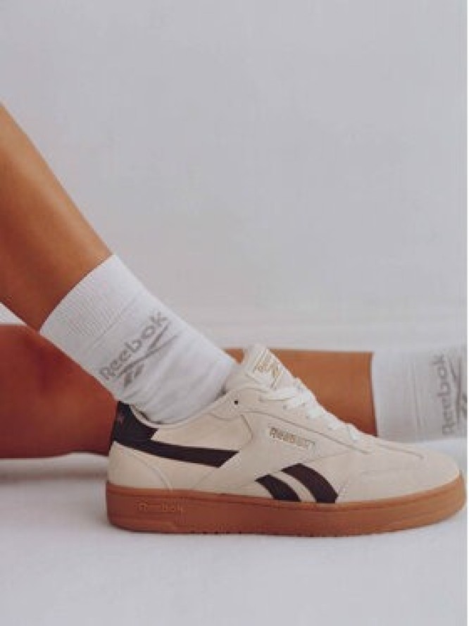 Reebok Sneakersy CEO-FORTE LOUNGER DOUBLE UP AR30255WCYT Beżowy