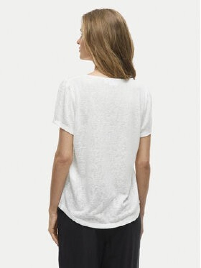 Vila T-Shirt Amer 14093441 Biały Regular Fit