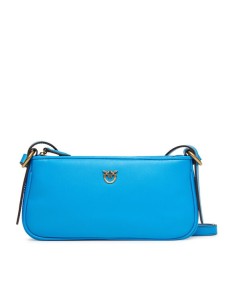 PINKO Torebka Half Moon Baguette Mini AI 25-26 PLTT 105069 A0QO Niebieski