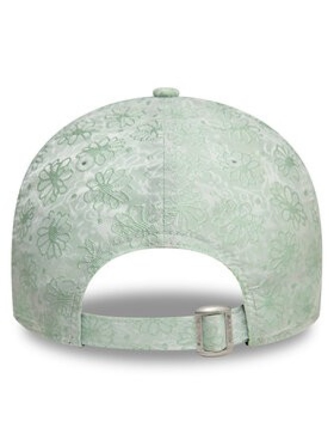 New Era Czapka z daszkiem New York Yankees Floral 9Twenty 60595377 Zielony